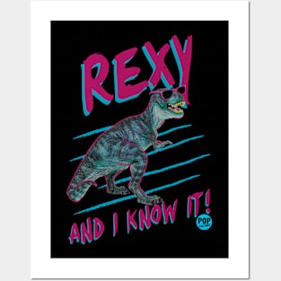 REXY AND KNOW IT Posters and Art